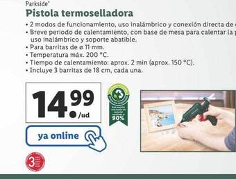 Lidl Pistola termoselladora oferta