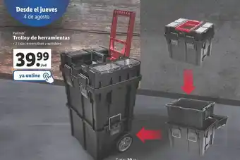 Lidl Trolley de herramientas oferta