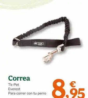 TiendAnimal Correa tk-pet everest para correr con tu perro oferta