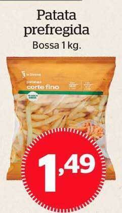 La Sirena Patata prefregida oferta