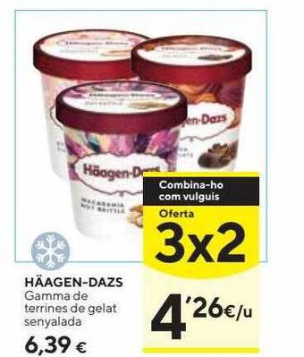 Caprabo Häagen-dazs oferta