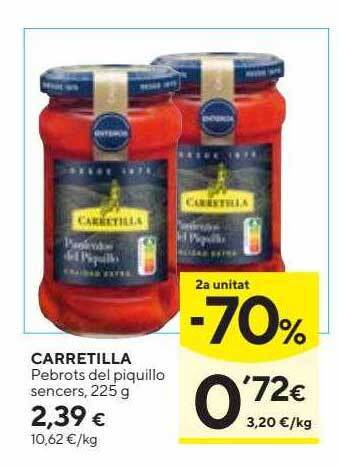 Caprabo Carretilla oferta