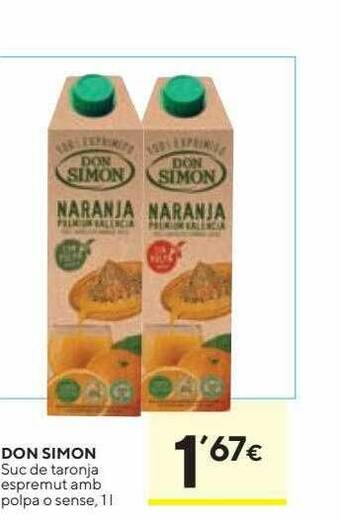 Caprabo Don simon oferta