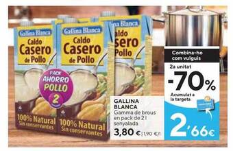 Caprabo Gallina blanca oferta