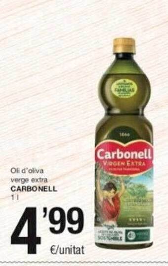 SPAR Fragadis Oli d'oliva verge extra carbonell oferta