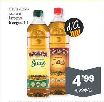 Sorli Oli d'oliva suau o intens borges oferta