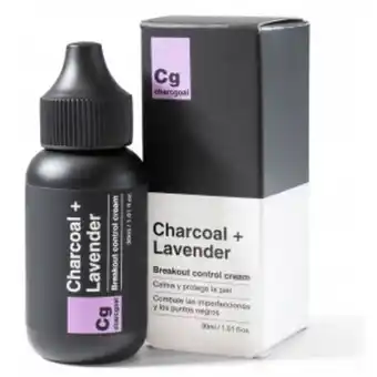 Charcoal + lavender control cream