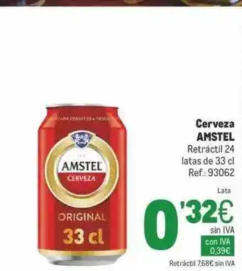 Makro Cerveza amstel original oferta