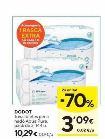 Caprabo Dodot oferta