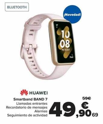 Carrefour Huawei smartband band 7 oferta