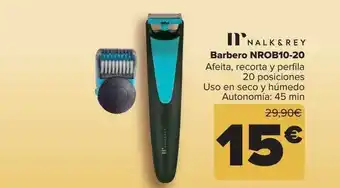 Nalk & rey barbero nrob10-20