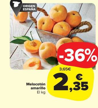 Carrefour Market Melocotón amarillo oferta