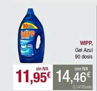 Masymas Wipp gel azul oferta