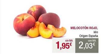 Masymas Melocotón rojo oferta