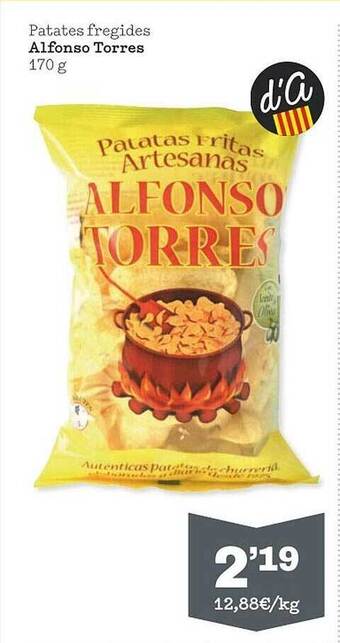 Sorli Patates fregides alfonso torres oferta