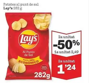 Sorli Patates al punt de sal lay's oferta