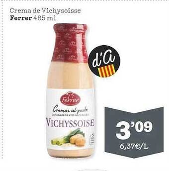 Sorli Crema de vichysoisse ferrer oferta
