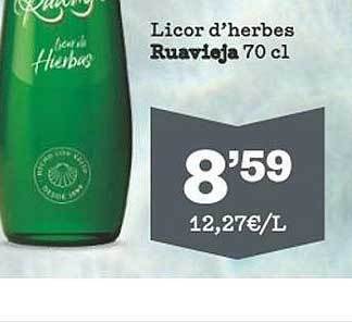 Sorli Licor d'herbes ruavieja oferta