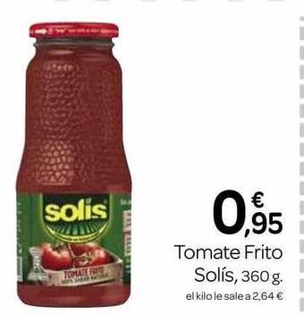 Supermercados El Jamón Tomate frito solís oferta