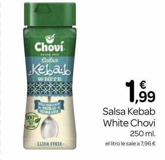 Supermercados El Jamón Salsa kebab white chovi oferta