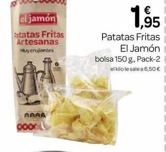 Supermercados El Jamón Patatas fritas el jamón oferta