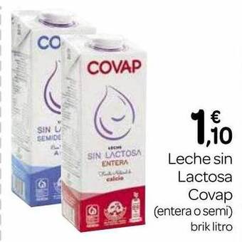 Supermercados El Jamón Leche sin lactosa covap oferta