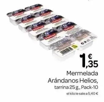Supermercados El Jamón Mermelada arándanos helios oferta