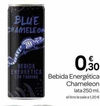 Supermercados El Jamón Bebida energética chameleon oferta