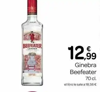 Supermercados El Jamón Ginebra beefeater oferta
