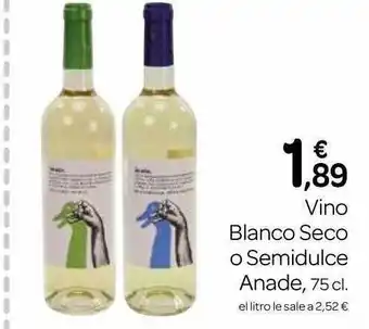 Supermercados El Jamón Vino blanco seco o semidulce anade oferta