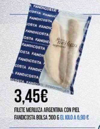 Claudio Filete merluza argentina con piel fandicosta oferta