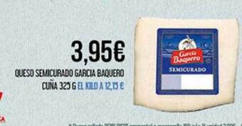 Claudio Queso semicurado garcia baquero oferta