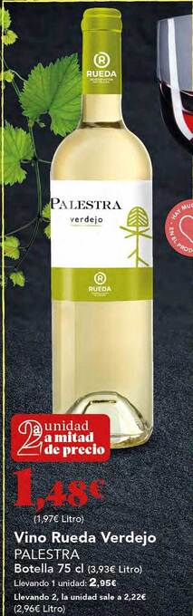 Gadis Vino rueda verdejo palestra oferta