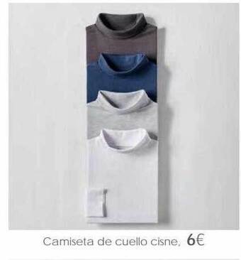 Hipercor Camiseta de cuello cisne oferta