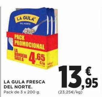 Hipercor La gula fresca del norte oferta