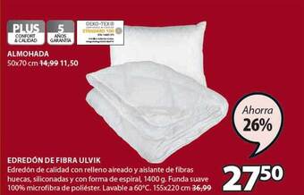 JYSK Edredón de fibra ulvik oferta