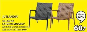 JYSK Jutlandia sillón de exterior edderup oferta