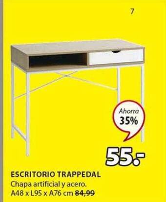 JYSK Escritorio trappedal oferta