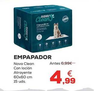 Kiwoko Empapador nova clean con loción atrayente 60x60 cm oferta