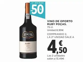 Supercor Exprés Vino de oporto ruby 75 cl. oferta