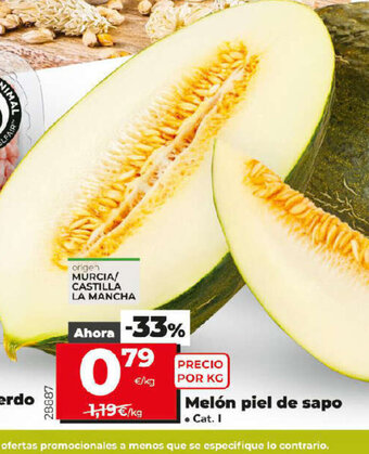 La Plaza de DIA Melón piel de sapo oferta