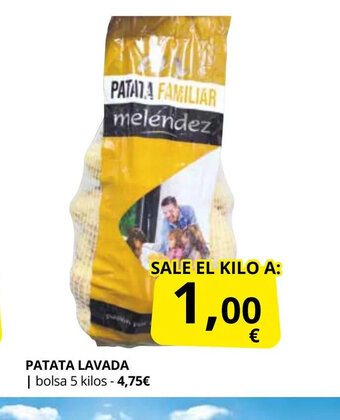Supermercados MAS Patata lavada oferta