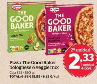La Sirena Pizza the good baker bolognese o veggie mix oferta