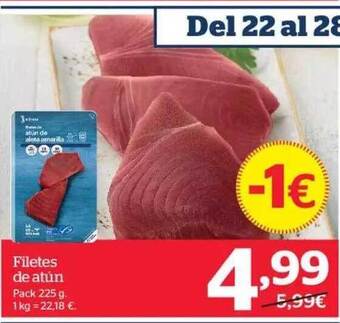 La Sirena Filetes de atún oferta