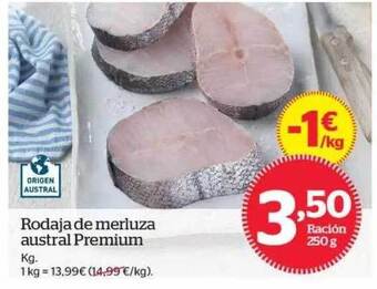 La Sirena Rodaja de merluza austral premium oferta