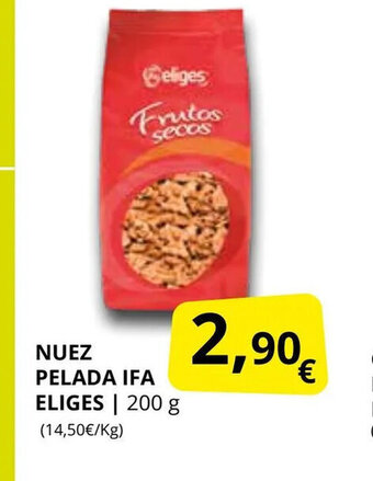 Supermercados MAS Nuez Pelada Ifa Eliges oferta