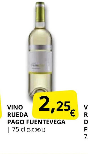 Supermercados MAS Vino rueda pago fuentevega oferta