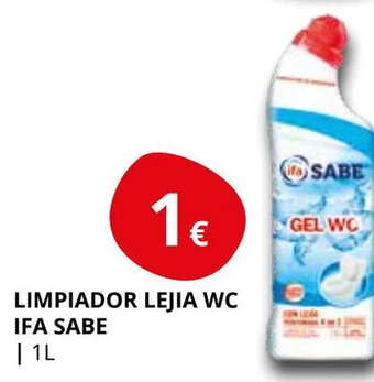 Supermercados MAS Limpiador lejia WC ifa sabe oferta