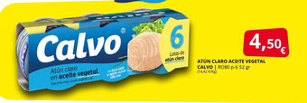 Supermercados MAS Atún claro aceite vegetal calvo oferta