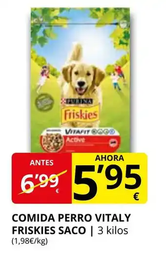 Supermercados MAS Comida perro vitaly friskies saco oferta